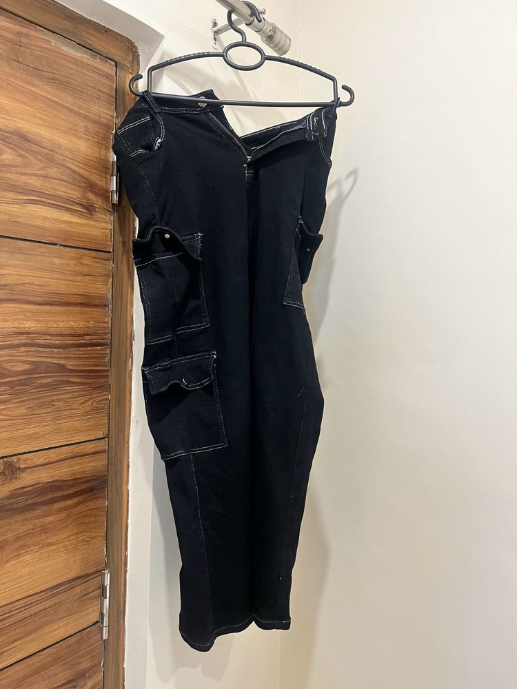 Stylish Black Cargo Pants