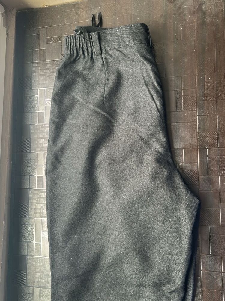 Classic black Pants linen