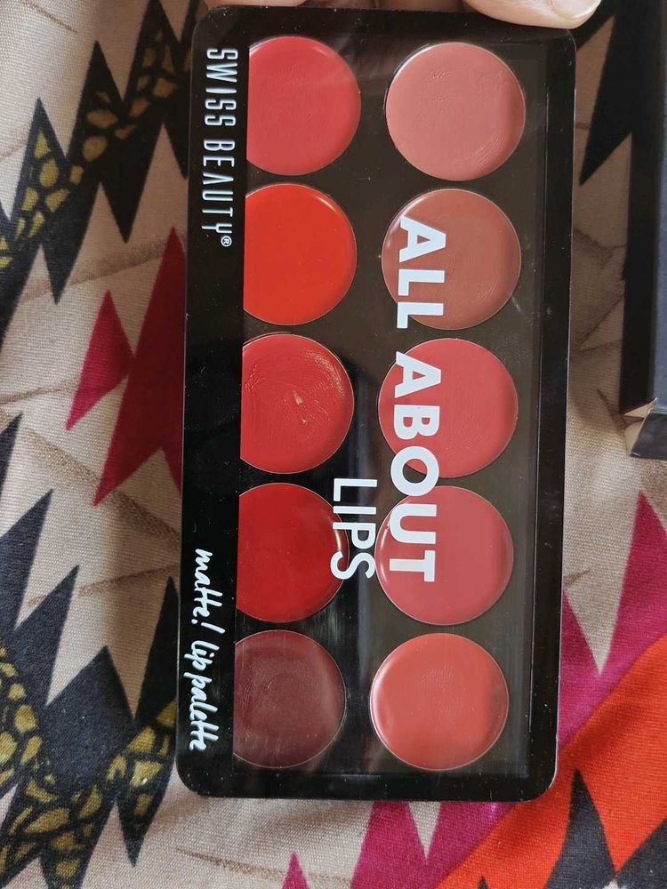 Swiss Beauty Matte Lip Palette