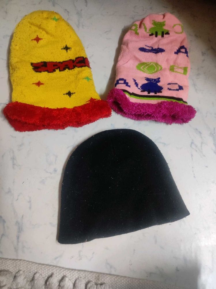Kids Hats Bundle - 3 Cute Hat