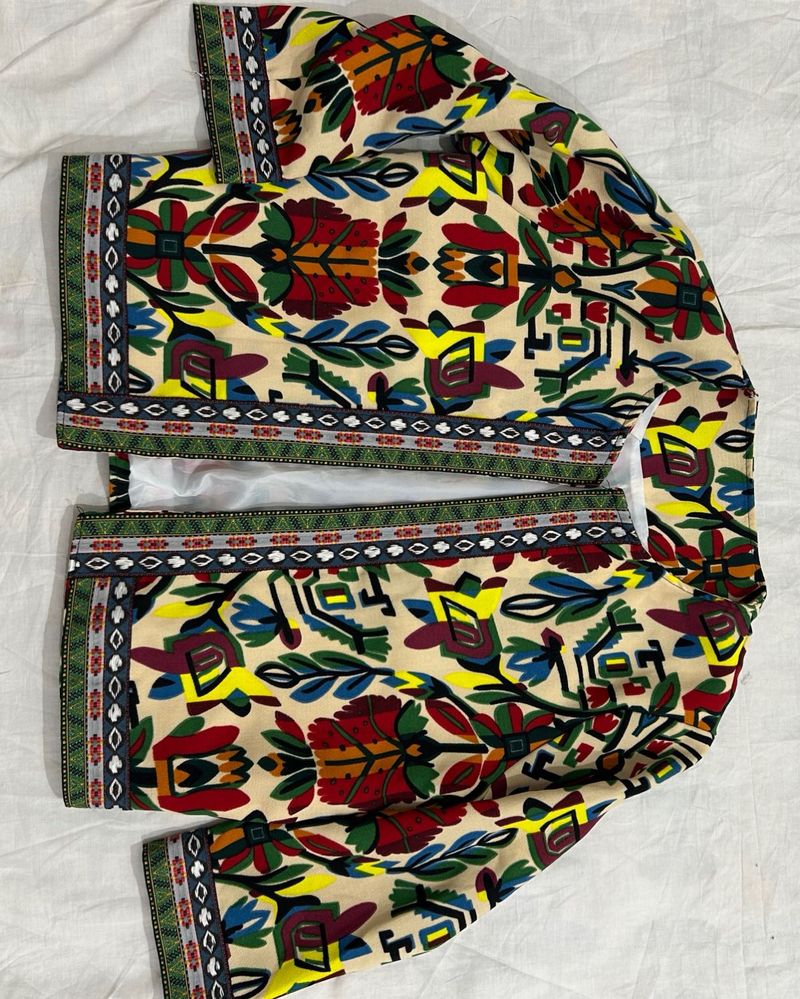 Bohemian Print Jacket