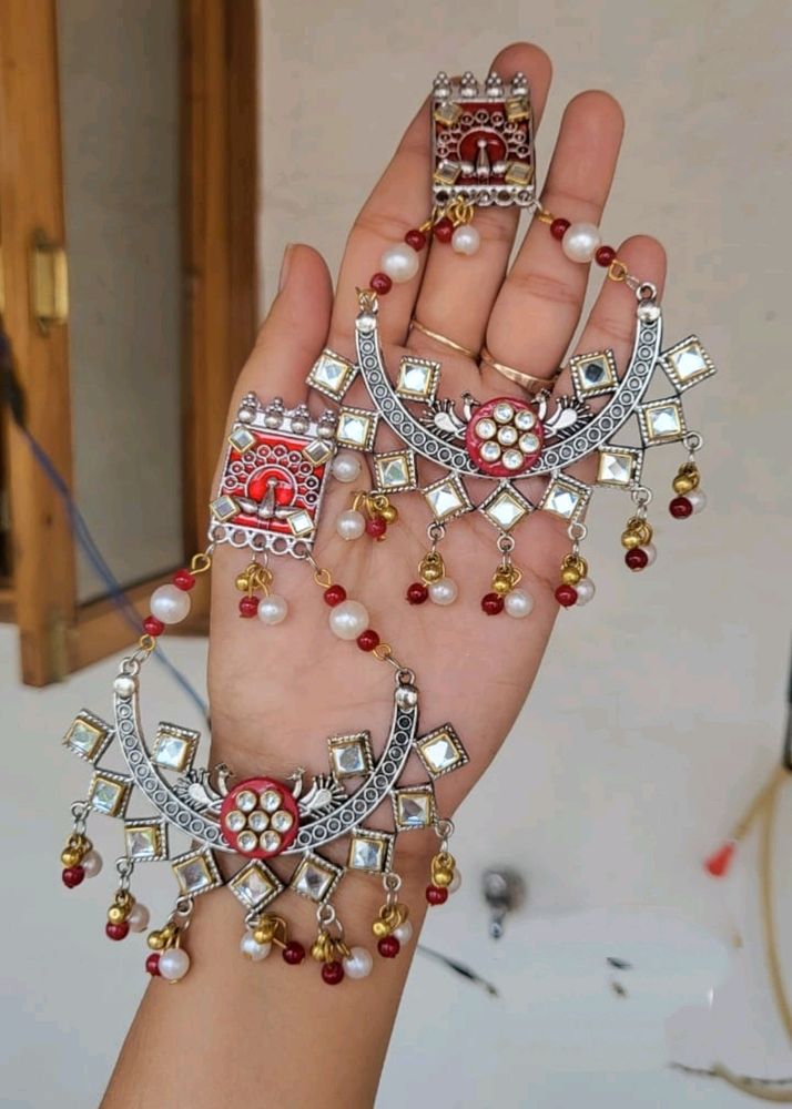 Kundan earrings