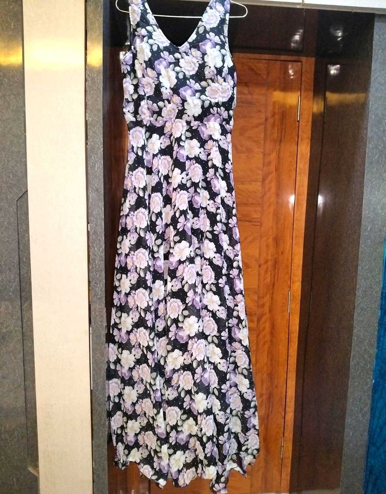 Floral Print Maxi Dress