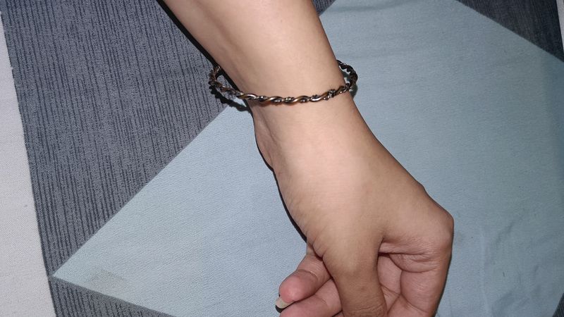 Oxidised Silver Bracelet