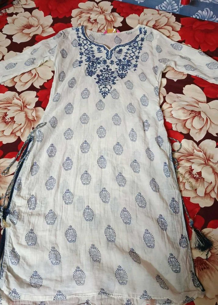White kurta