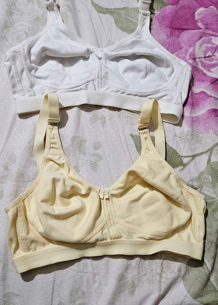 Combo Of White And Nude Color Bra