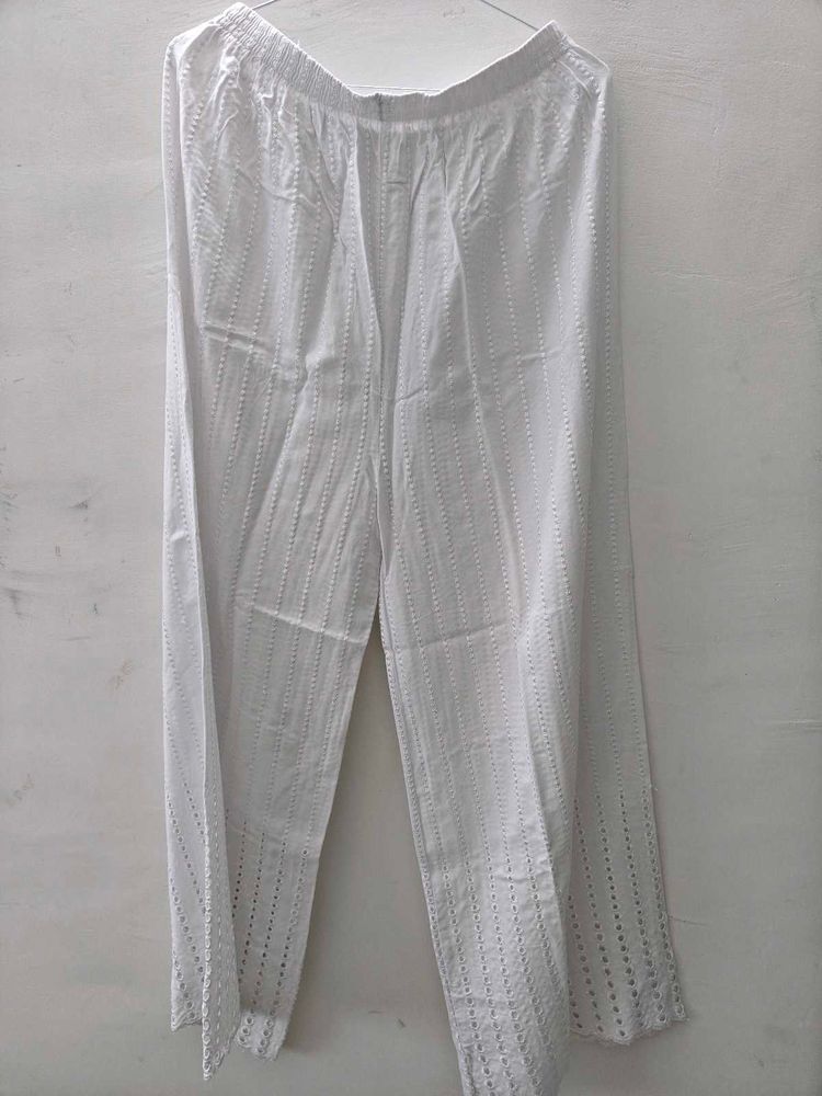 Chikan Kari Palazzo Pants