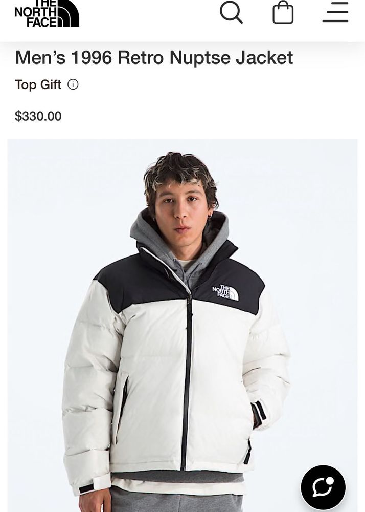 1996 Retro North Face Nuptse Jacket