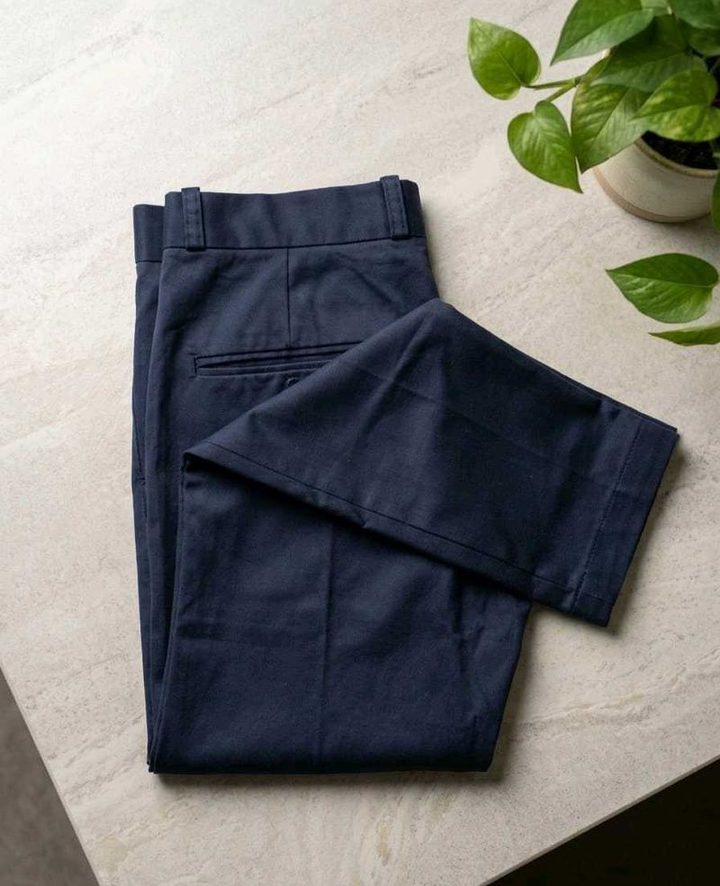 Classic Navy Blue Fit Trousers