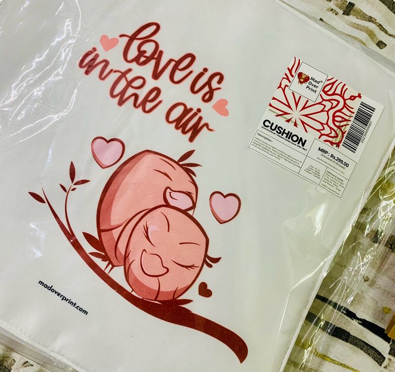 Cushion Cover With Filler