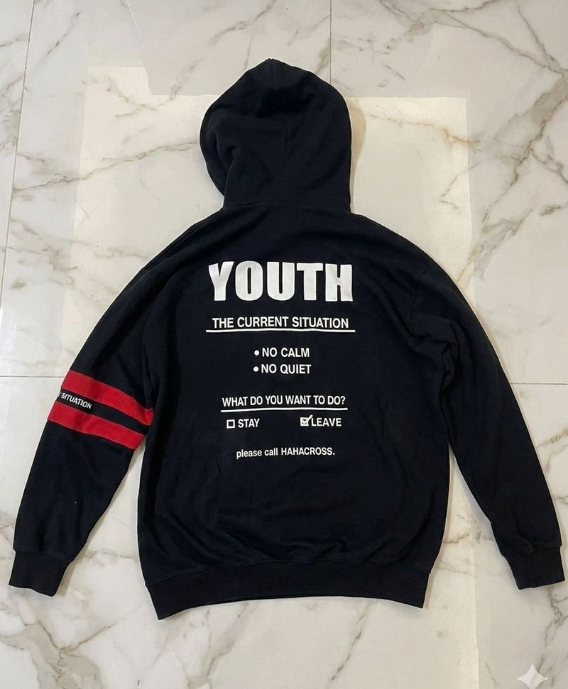 YOUTH Graphic Hoodie - The Current Situation