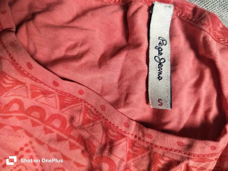 Pepe Jeans Coral Print T-Shirt