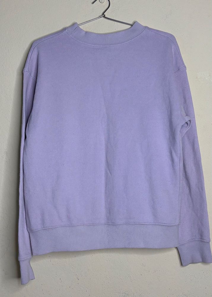 Lilac Crew Neck Sweatshirt