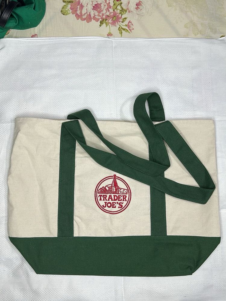 Trader Joe's Canvas Tote Bag