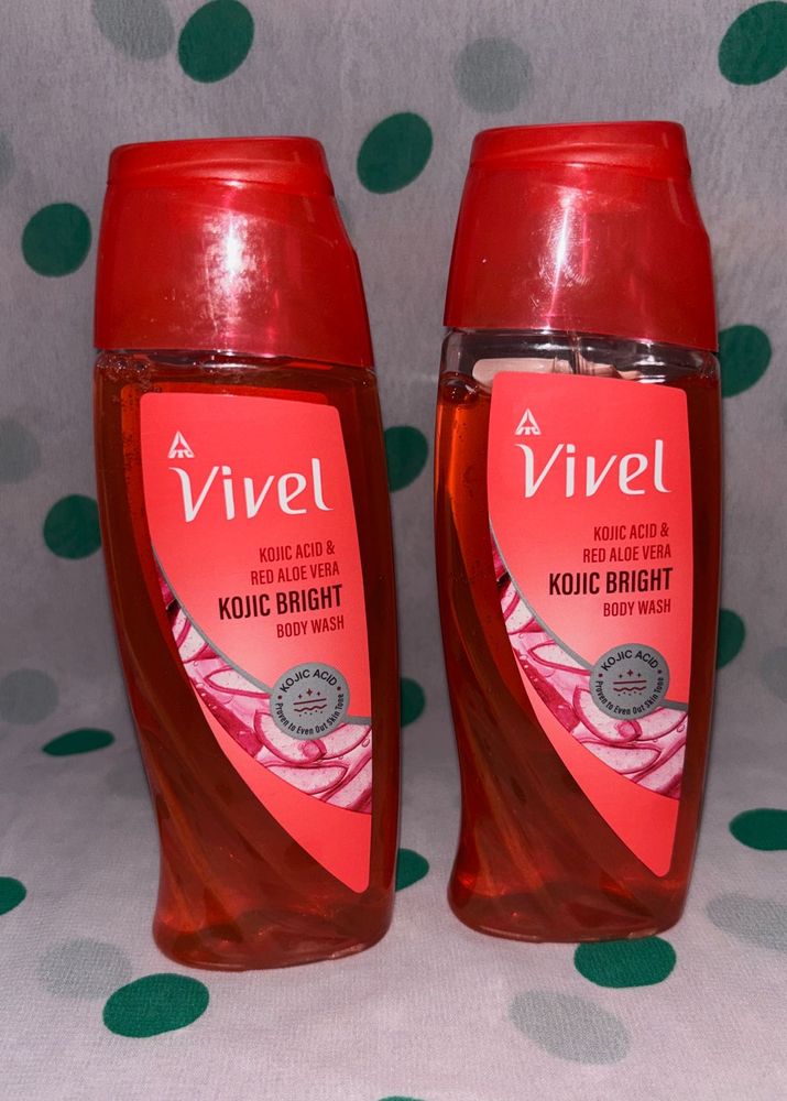 Vivel Kojic Bright Body Wash 2 Bottles