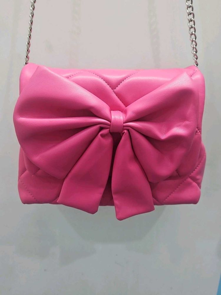 Erin Pink Bow Handbag