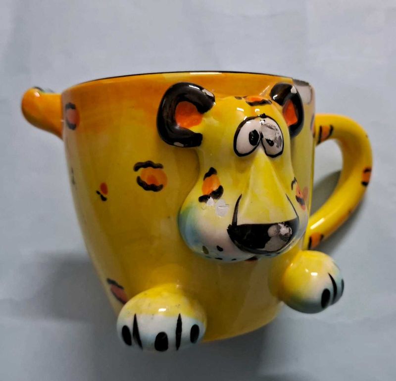 Cute Cheetah Ceramic Mug