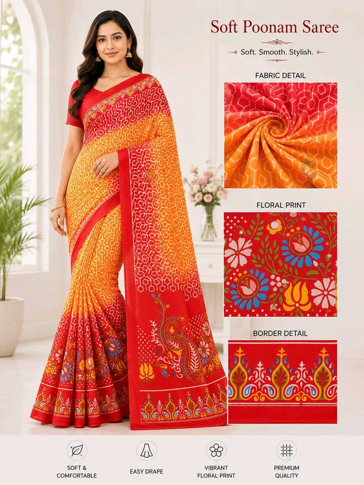 Synthetic Sarees