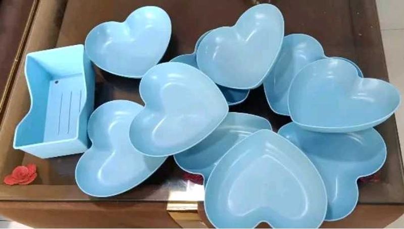 Heart Shaped Candy/Snack Bowls