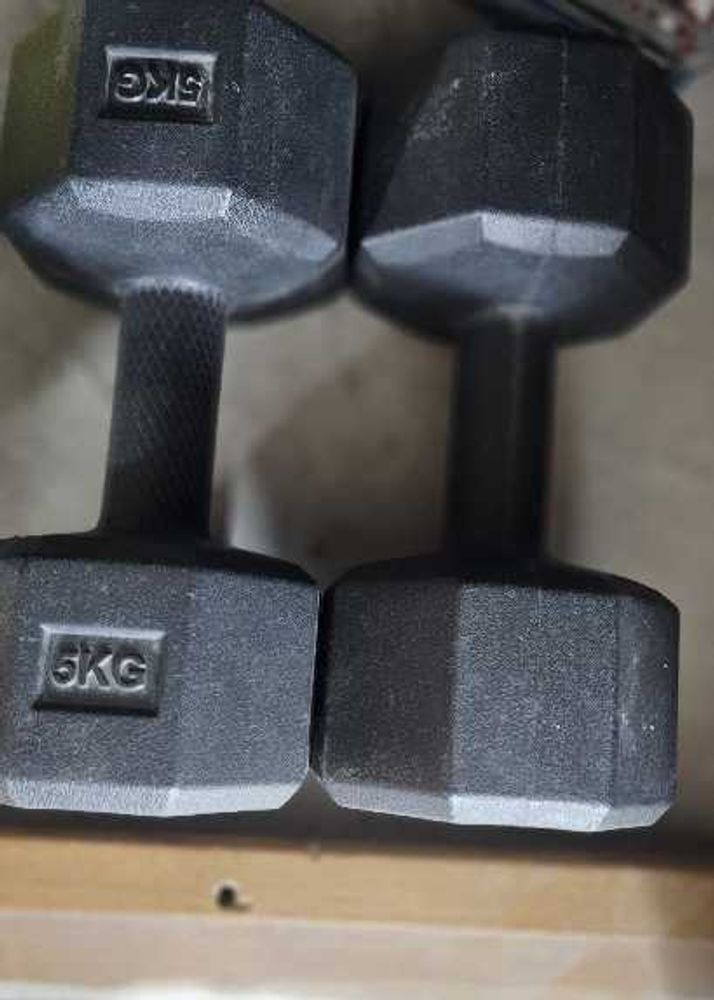 Pair of 5kg Dumbbells