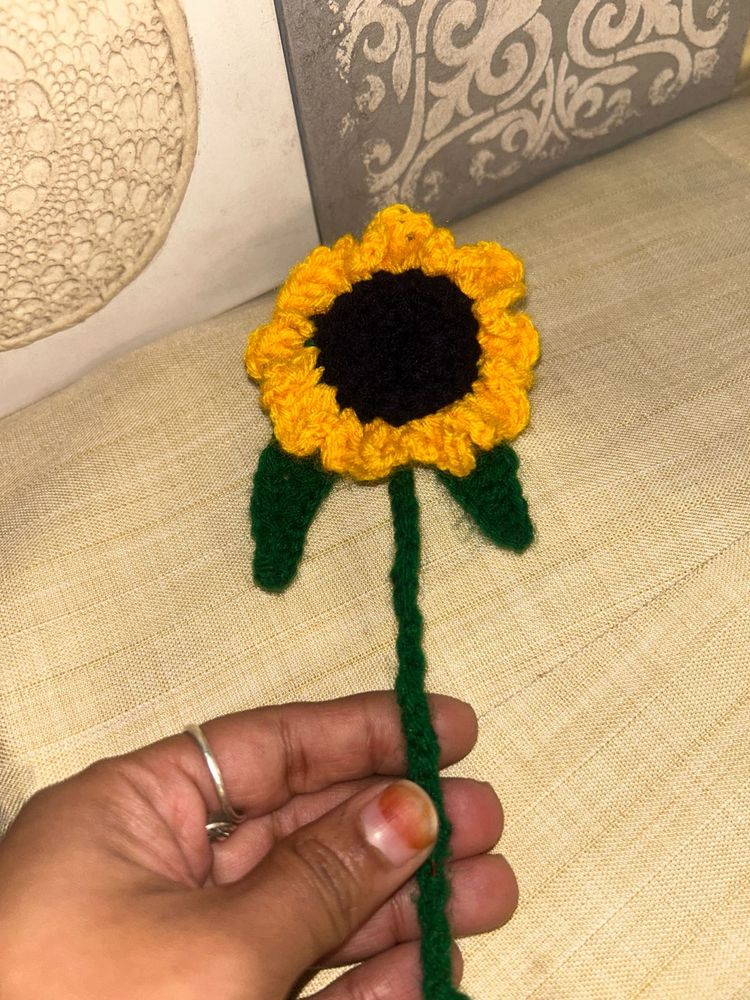 sunflower crochet