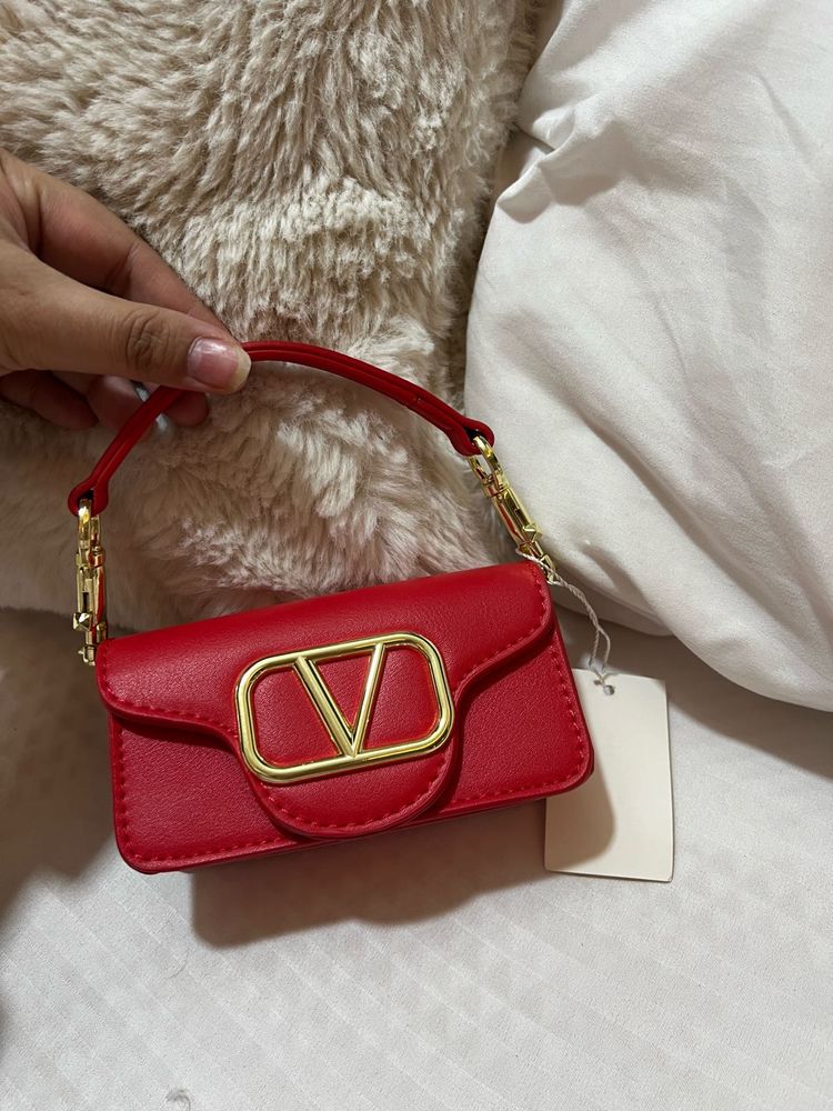 Valentino ❤️inspired Red Micro Bag