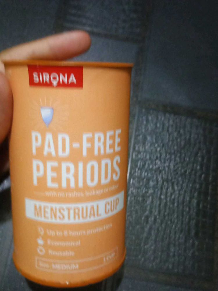 Sirona Menstrual Cup in medium size