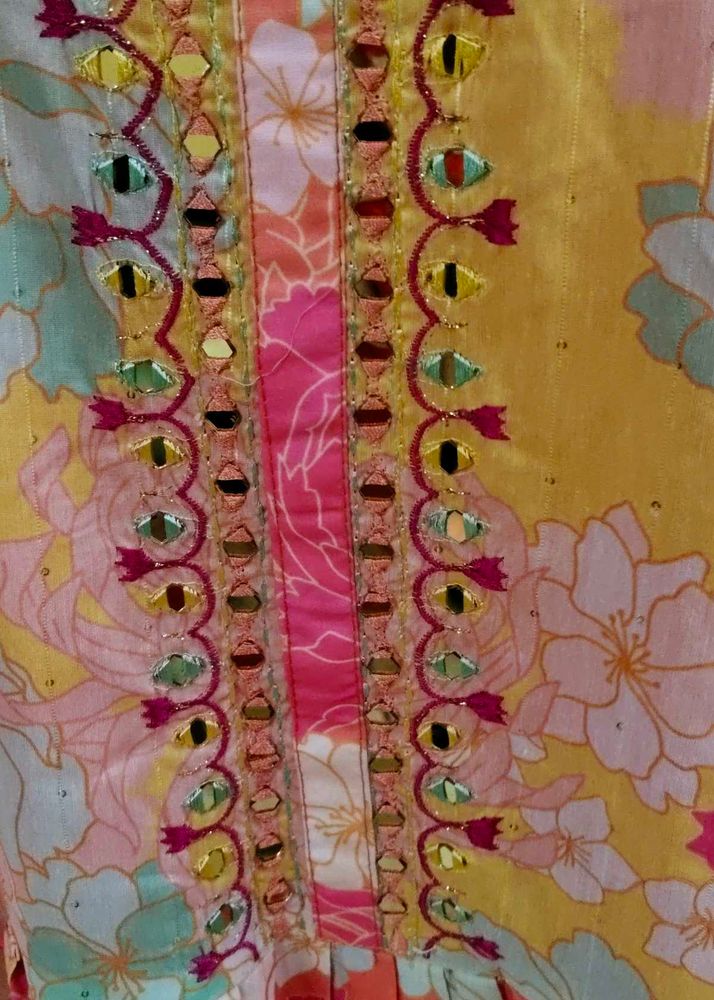 Embellished Floral Kurta