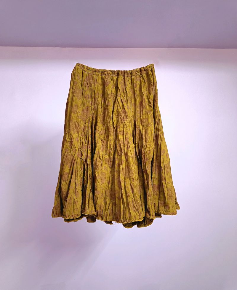 Olive Green Skirt