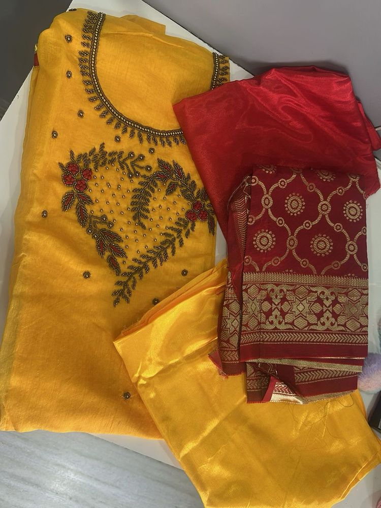 Elegant Yellow Kurta Set