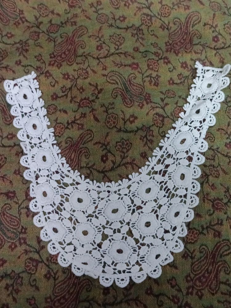 Beautiful Crochet Neck Patch