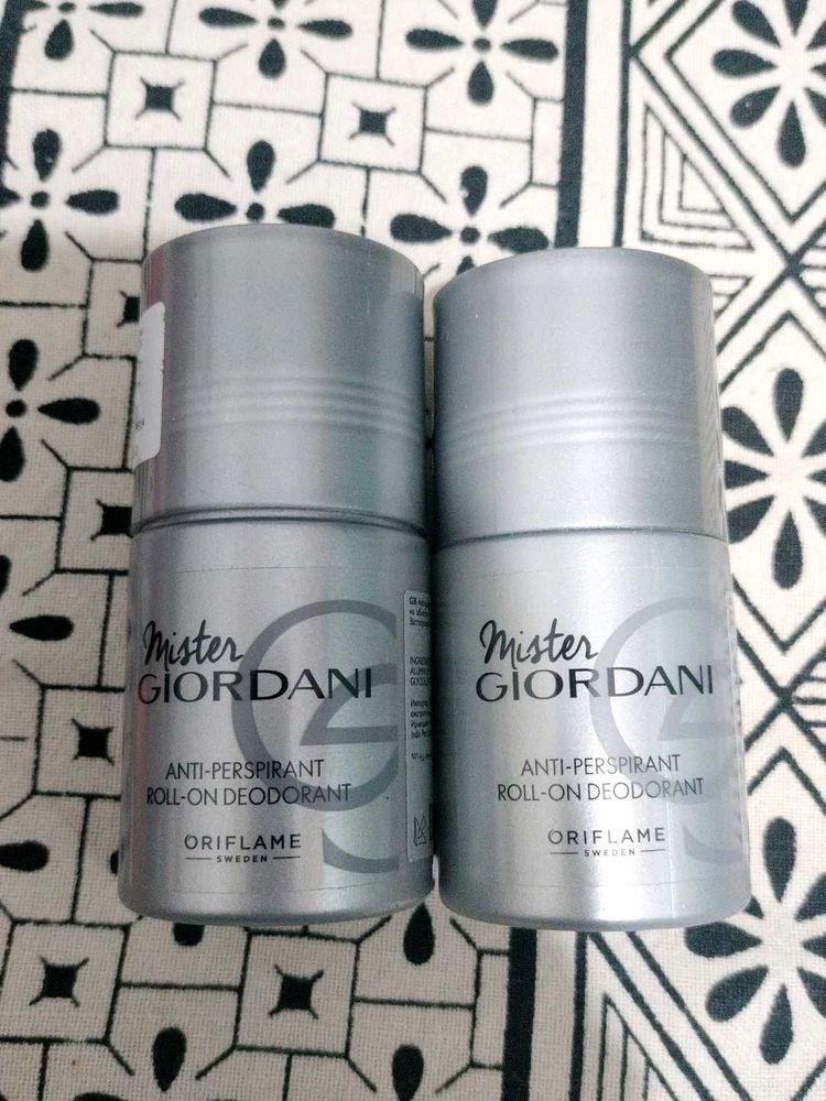 Mister Giordani Anti-Perspirant Roll-On Deodorant