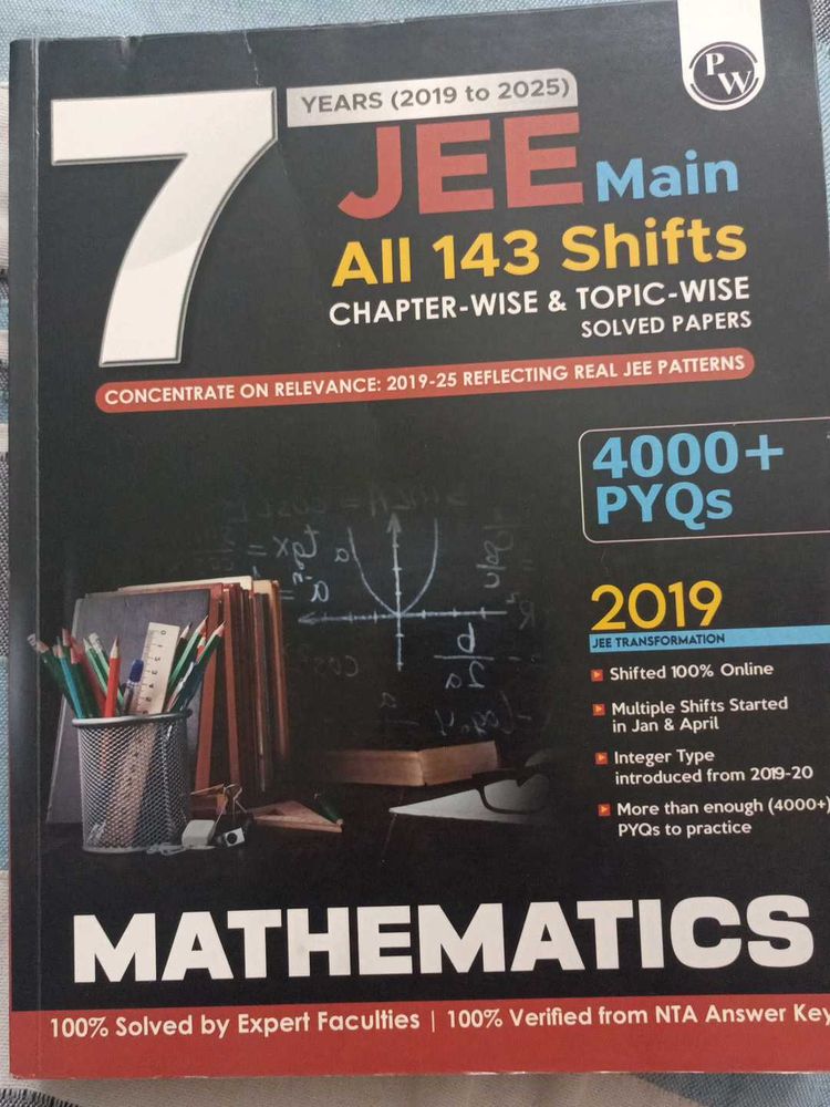 JEE Main Mathematics Solved Papers