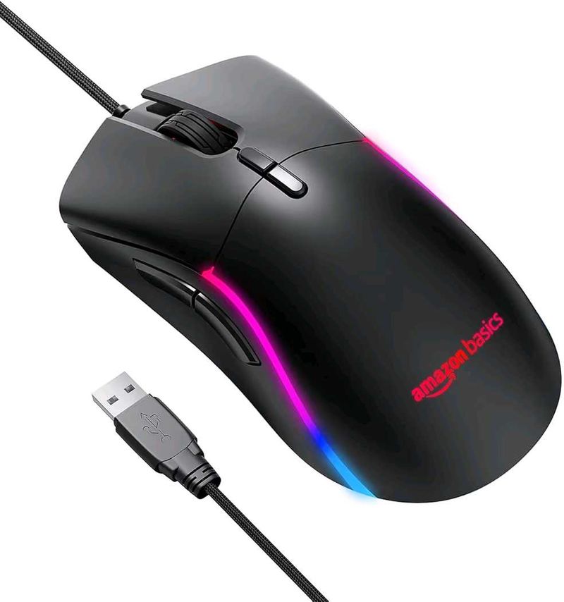amazon basics Mini Ultralight Wired Gaming Mouse