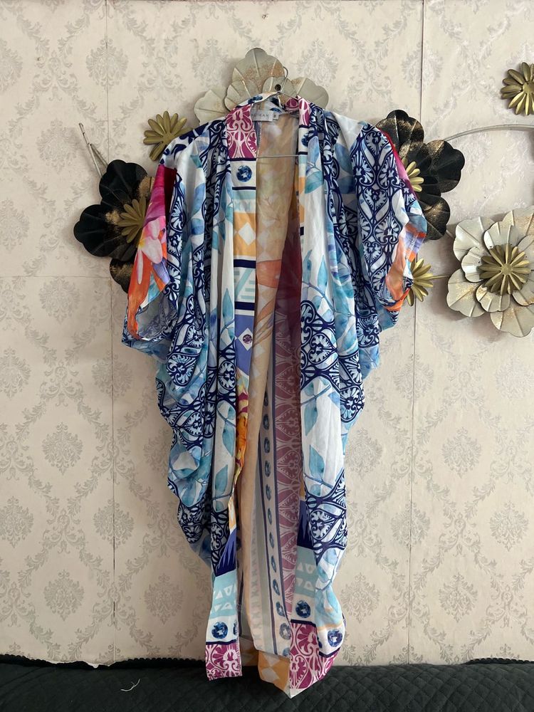 Bohemian Print Kimono Robe
