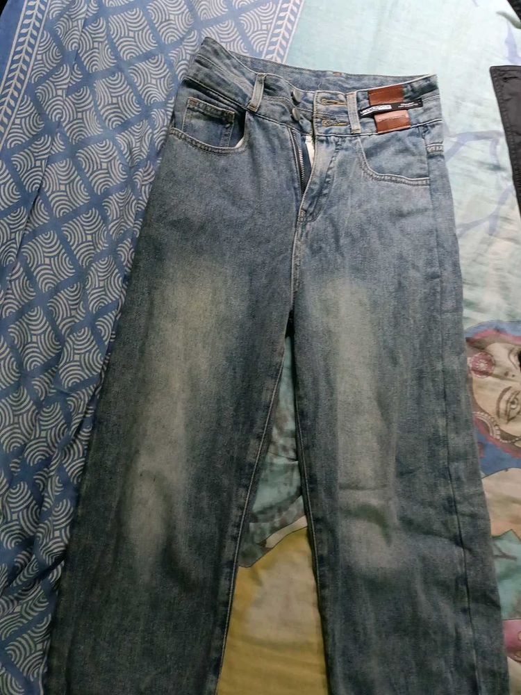 Stylish Blue Denim Jeans
