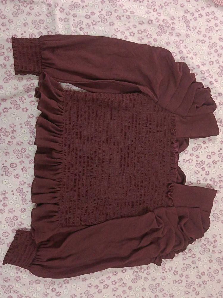 Pinterest coded Puff Sleeve Top