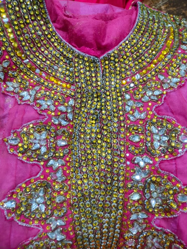 Pink  Gown