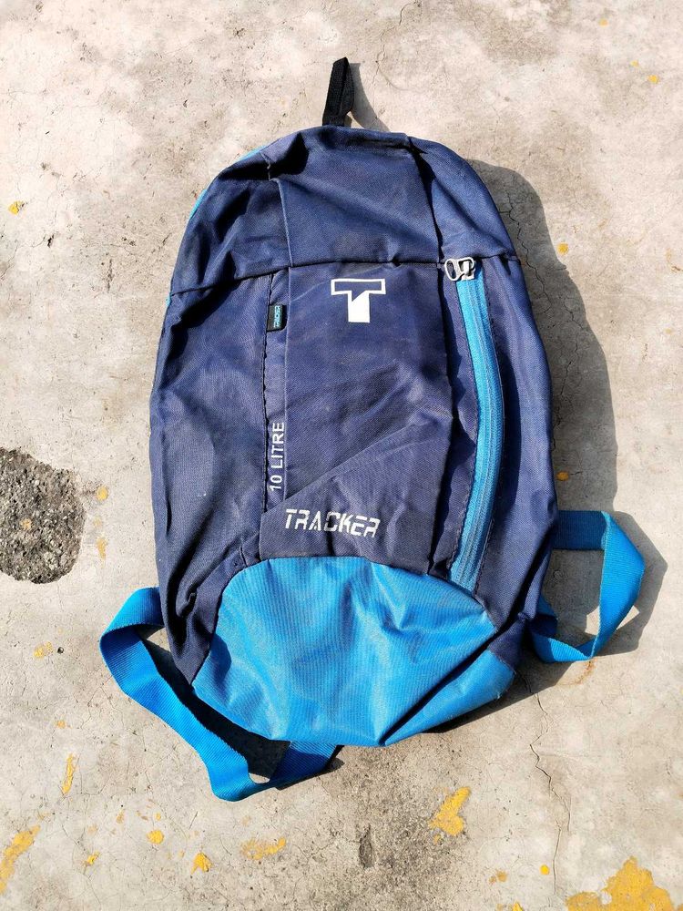 Navy Blue Tracker Backpack 10 Litre