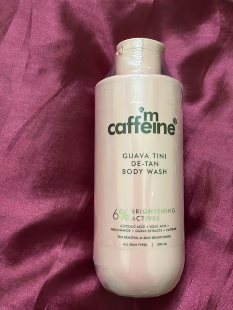mCaffeine Guava Tini De-Tan Body Wash