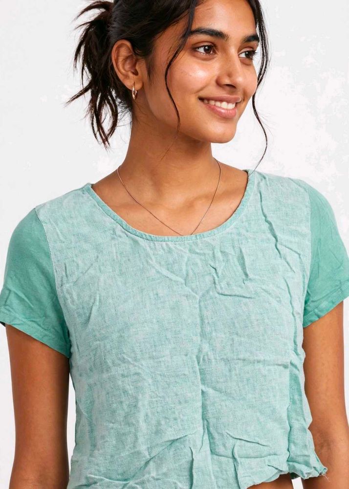 Linen Blend Top