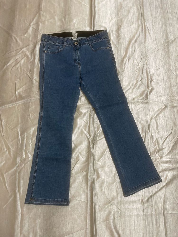 Blue Flare Jeans