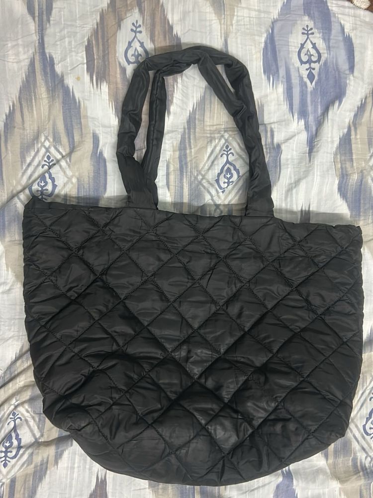 Quilted Tote Bag