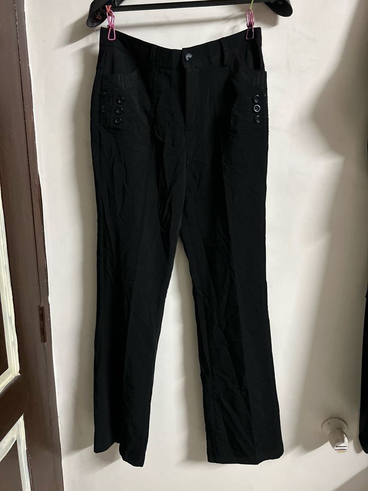 Classic Black Trousers