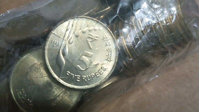 5rs Coin Pouch 2021 Sealed