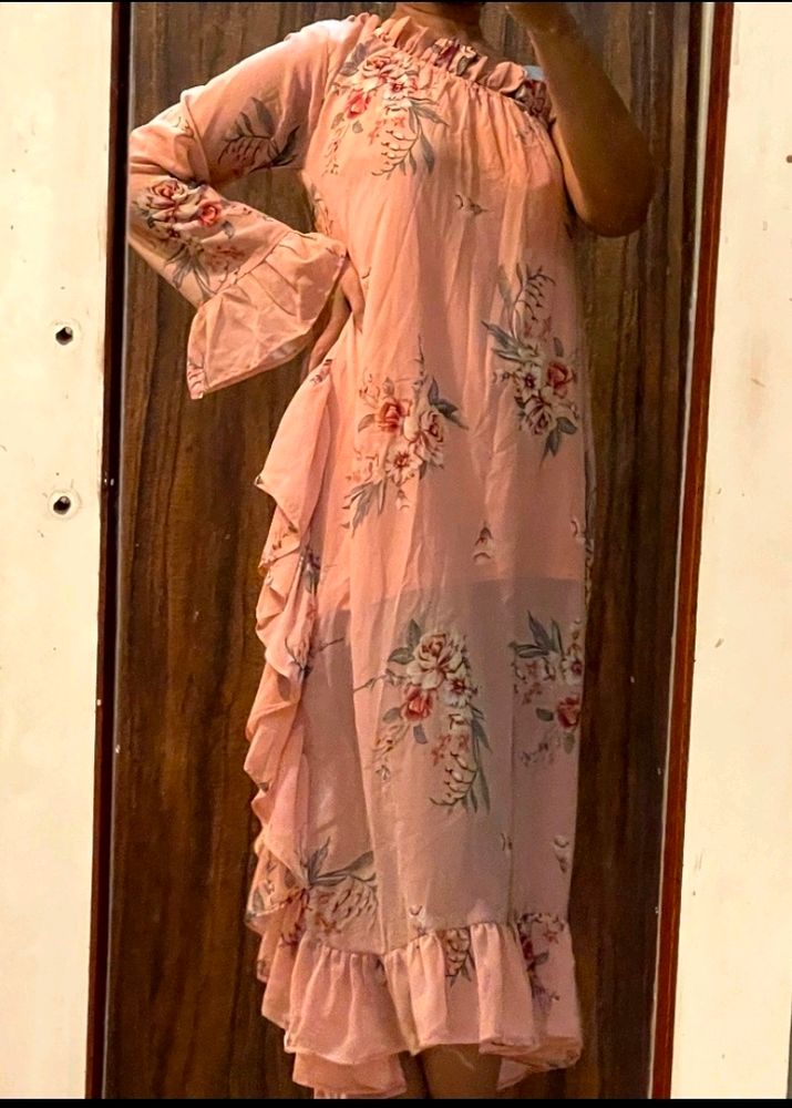 Worth Rs.1450 Unused Dress Floral Print One Should