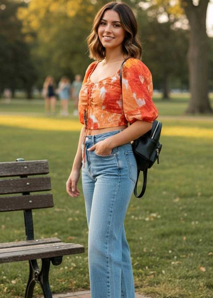 Blouson Top 🧡