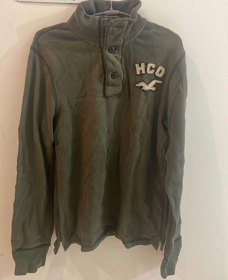 Hollister Olive Green Pullover