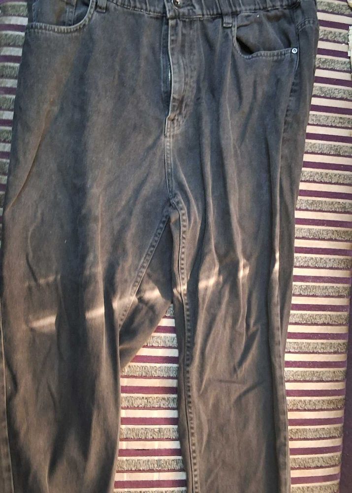 Classic black Wash Denim Jeans