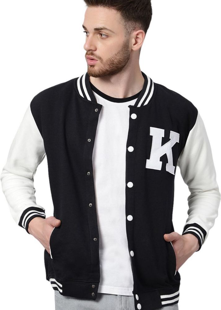 Varsity Jacket - Black &amp; White